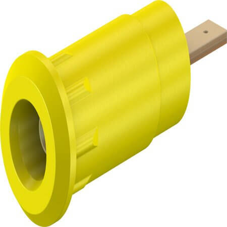65.9099-24 2 MM INSULATED RIGID SOCKET YELLOW - 1