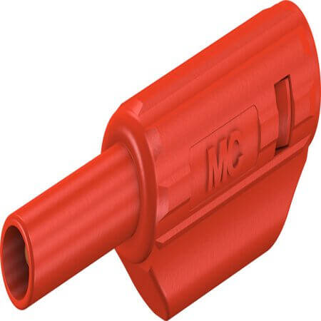 65.9182-22 2 MM STACKABLE PLUG RED - 1