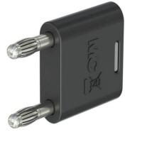66.4010-21 4 MM CONNECTING PLUG BLACK - 1