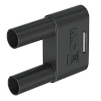 66.4012-21 4 MM CONNECTING PLUG BLACK - 1