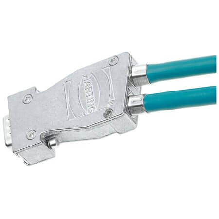 66670090346160 D-SUB HOOD 9PIN ZINC DIE 180° - 1