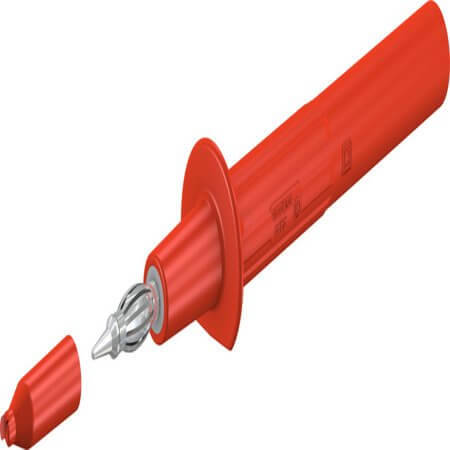 66.9112-22 4 MM SAFETY TEST PROBE RED - 1