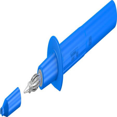 66.9112-23 4 MM SAFETY TEST PROBE BLUE - 1