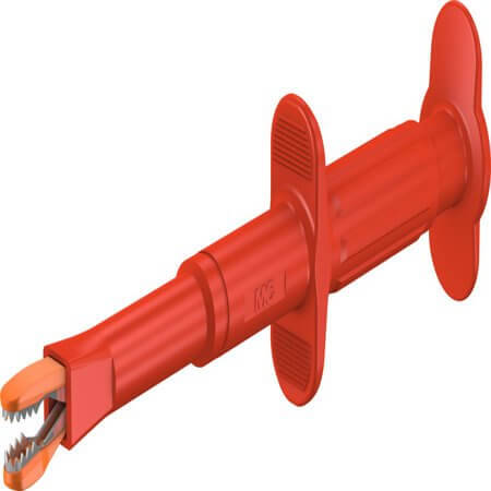 66.9121-22 4 MM TEST CONNECTOR RED - 1