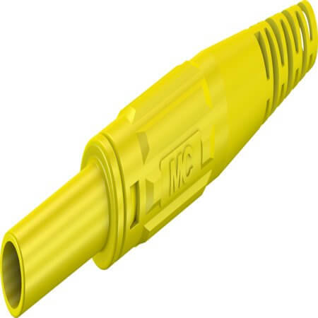66.9155-24 4 MM SAFETY SOCKET YELLOW - 1