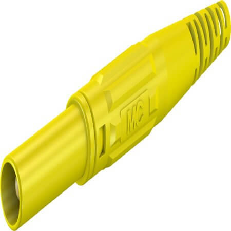 66.9196-24 4 MM SAFETY PLUG YELLOW - 1