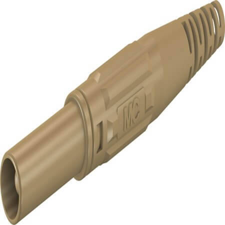 66.9196-27 4 MM SAFETY PLUG BROWN - 1