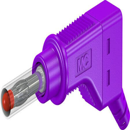 66.9328-26 4 MM STACKABLE PLUG VIOLET - 1