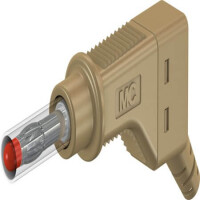 66.9328-27 4 MM STACKABLE PLUG BROWN XZGL-425 - 1