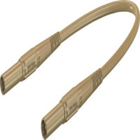 66.9391-10027 4 MM SAFETY TEST LEAD 100 CM BROWN - 1