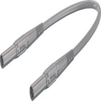 66.9391-10028 4 MM SAFETY TEST LEAD 100 CM GREY - 1