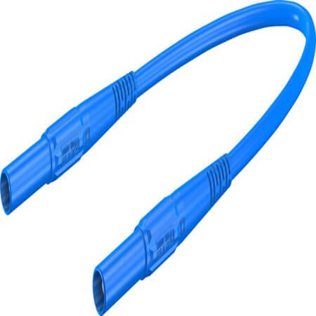 66.9392-15023 4 MM SAFETY TEST LEAD 150 CM BLUE - 1