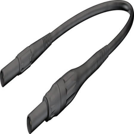 66.9394-10021 4 MM TEST LEAD FOR HIGH POWER FUSES 100 CM BLACK - 1