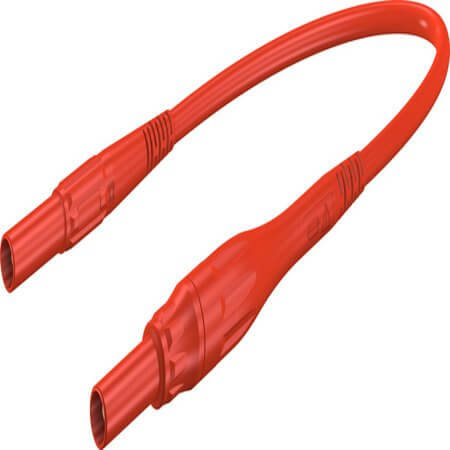 66.9394-10022 4 MM TEST LEAD FOR HIGH POWER FUSES 100 CM RED - 1