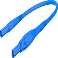 66.9394-20023 4 MM TEST LEAD FOR HIGH POWER FUSES 200 CM BLUE - 1
