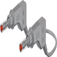 66.9407-20028 4 MM CONNECTING LEAD 200 CM GREY - 1