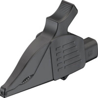 66.9561-21 4 MM TEST CLIP DOLPHIN BLACK - 1