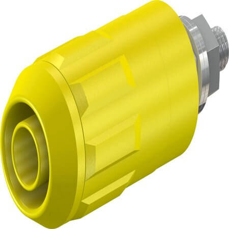 66.9684-24 4 MM UNIVERSAL SOCKET YELLOW - 1