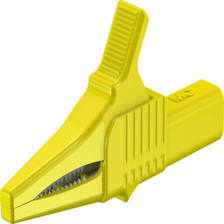66.9755-24 4 MM SAFETY TEST CLIP YELLOW - 1