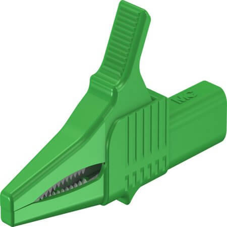 66.9755-25 4 MM SAFETY TEST CLIP GREEN - 1