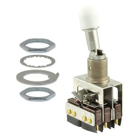 66AT22-3D SWITCH TOGGLE 6PDT 7A 115V - 1