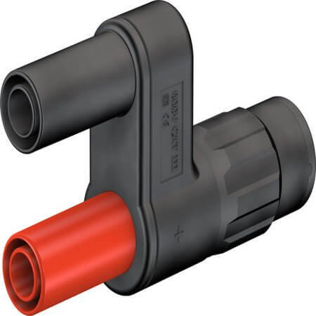 67.9536-21 4 MM BNC-ADAPTER BLACK - 1