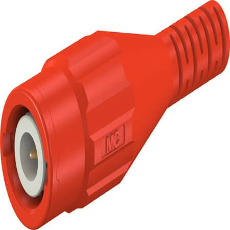 67.9760-22 BNC SAFETY CONNECTOR RED - 1
