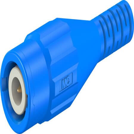 67.9760-23 BNC SAFETY CONNECTOR BLUE - 1