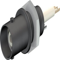 67.9764-21 BNC-SAFETY PANEL-MOUNT SOCKET BLACK - 1