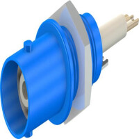 67.9764-23 BNC-SAFETY PANEL-MOUNT SOCKET BLUE - 1