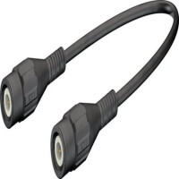 67.9770-10021 BNC-SAFETY TEST LEAD 100 CM BLACK - 1