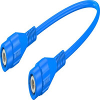 67.9770-10023 BNC-SAFETY TEST LEAD 100 CM BLUE - 1