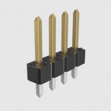 68000-405HLF PIN HEADER 5PIN(1x5) 2.54mm THT V/T - 1