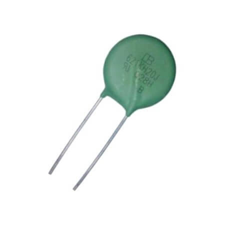 680KH14-FTR VARISTOR DISC 14MM 68V 1KA 40VAC 56VDC THT - 1