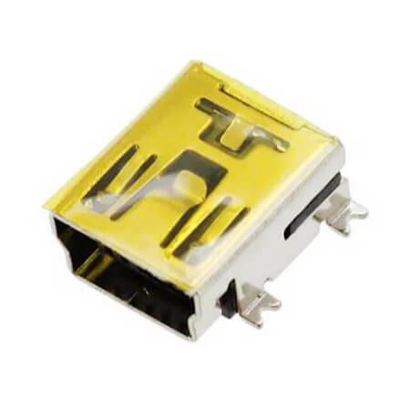690-005-299-043 CONNECTOR USB MINI B TYPE 5 PIN R/A SMD - 1