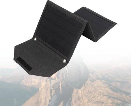 6V 18W Monocrystalline Solar Outdoor Charging Folding Bag - 1