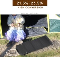 6V 18W Monocrystalline Solar Outdoor Charging Folding Bag - 4