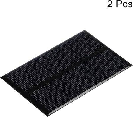 6V 1W Güneş Paneli - Solar Panel - Güneş Pili 110x60mm - 2