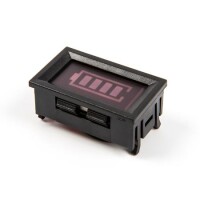 6V Two Wire Digital Display Electric Quantity Meter Battery Level Indicator - 9