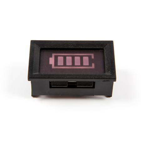 6V Two Wire Digital Display Electric Quantity Meter Battery Level Indicator - 10