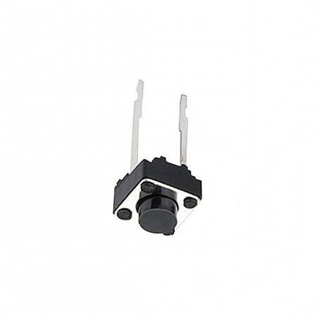 6x6x5mm 2 Pin Tactile Push Button Switch Long Leg 10mm - 3