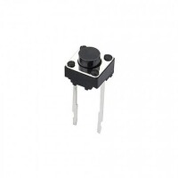 6x6x5mm 2 Pin Tactile Push Button Switch Long Leg Band Hook - 2