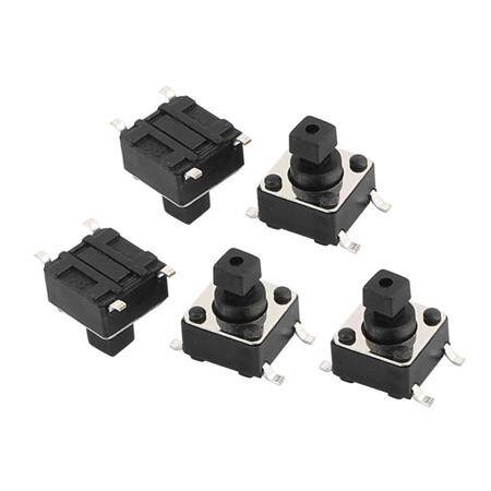 6x6x7.3mm Tactile Push Button Switch Square - 3