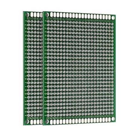 6x8cm Universal PCB Prototype Board Double-Sided 2.54mm Hole Pitch - 1