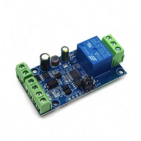 7-24V Modbus RTU 1 Channel 5V Relay Module RS485/TTL Anti-Reverse Connection - 1