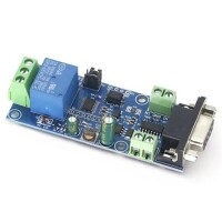 7-24V Modbus RTU 1 Channel RS232 Serial Relay Module - 2