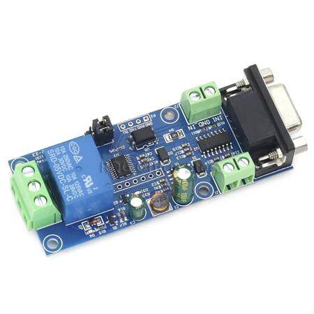 7-24V Modbus RTU 1 Channel RS232 Serial Relay Module - 5