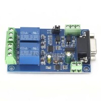 7-24V Modbus RTU 2 Channel RS232 Serial Relay Module - 4