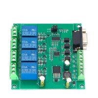 7-24V Modbus RTU 4 Channel RS232 Serial Relay Module - 1