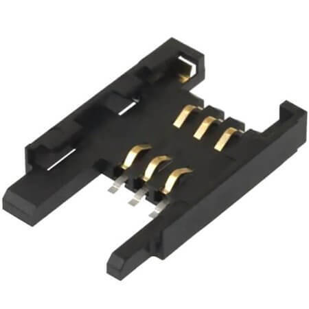 7111S1615A01LF CONNECTOR 8PIN SIM CARD PUSH-PULL R/A SMD - 1